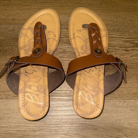 Blowfish Brown Sandals - Picture 1 of 2